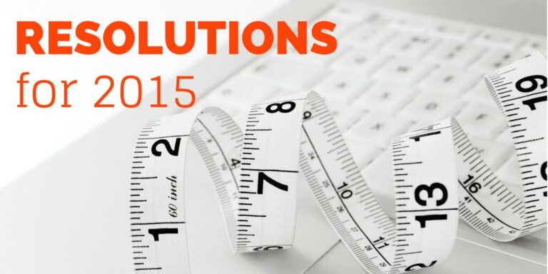 Resolutions for 2015