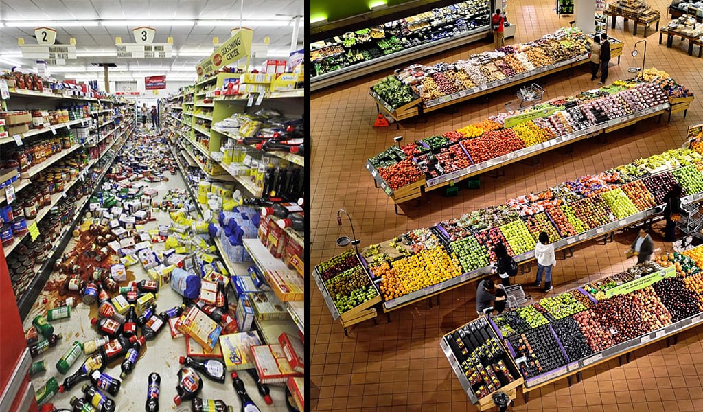 grocery store catastrophe