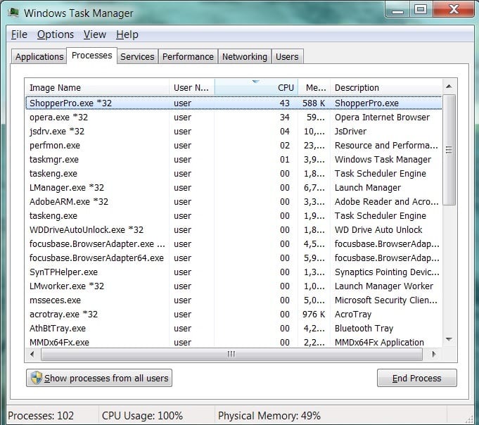 windows task manager